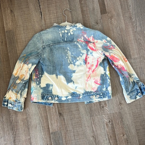 Levi’s 57511 Jean Jacket Custom Painted - Picture 4 of 10